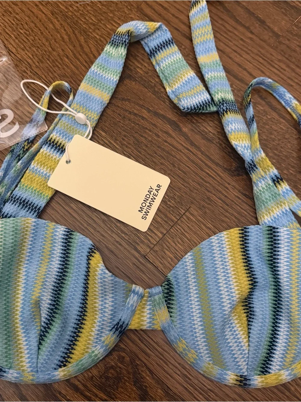 Monday Swimwear - Capri Top - Sardinia Stripe - S